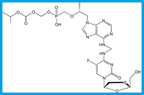 EMTRICITABINE TENOFOVIR MONOSOPROXIL DIMER